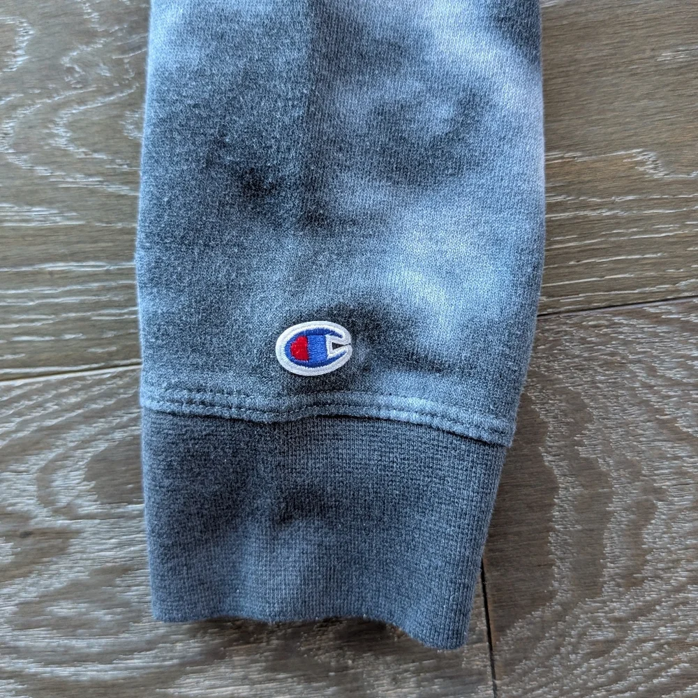 3/$15 - Champion Kids Black and Gray Tie-Dye Pullover Hoodie Size Small